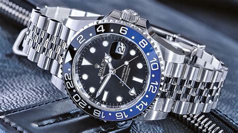 rolex gmt 2 second hand|rolex batman price chart.